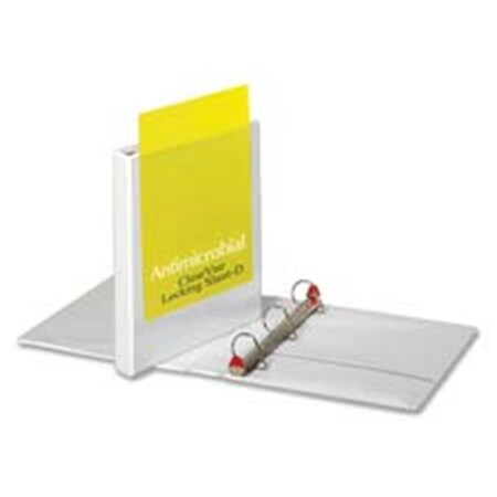 Workstation Cardinal Brands- Inc  Antimicrobial Binder- Slant-D Ring- 11ft.X8-.50in.- Cap 1in.- WE WO517026